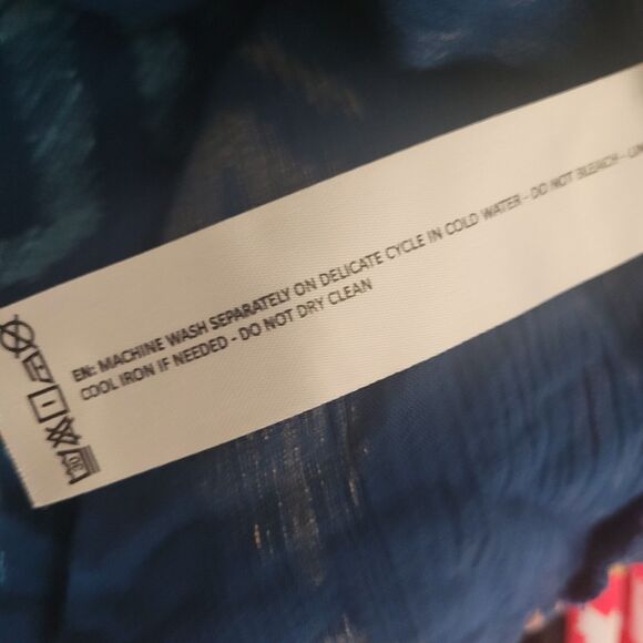 Ariat large XL cardigan elastic sleeve lining embroidered open front geometric - Picture 14 of 14